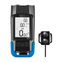 HKM-198227 All-In-One Wireless Bicycle Code Meter with USB Rechargeable Front Light for Night Riding