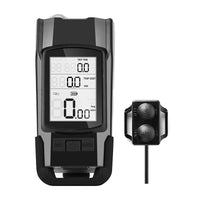 HKM-198227 All-In-One Wireless Bicycle Code Meter with USB Rechargeable Front Light for Night Riding