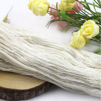 HKM-198547 Hand-Knitted Primary Color Silk Cotton Wool - 50% Silk, 50% Cotton, 100g, 330m