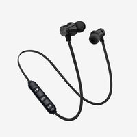 HKM-198611 Magnetic Wireless In-Ear Bluetooth Headset with Voice Control and Stereo Sound