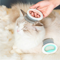 HKM-198803 Double Pocket and Hook Pet Hair Comb Collection for Easy Grooming