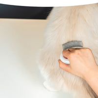 HKM-198803 Double Pocket and Hook Pet Hair Comb Collection for Easy Grooming