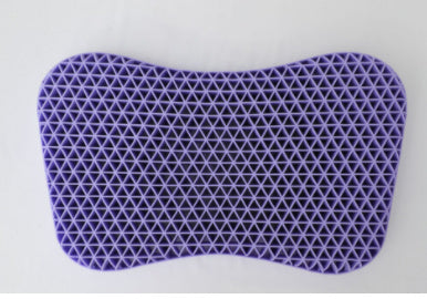 HKM-198867 TPE Cool Feeling Dynamic Partial Pressure Pillow – 100% High Elastic Polymer, Available in Purple and Blue