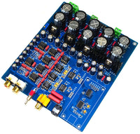 HKM-199059 Dual-Chip Decoder DAC with Optical Fiber, Coaxial, and USB Inputs - PCM1794 and AK4113 Equipped
