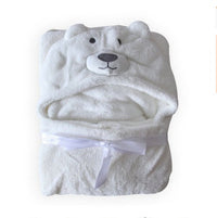 HKM-199187 3D Animal Design Flannel Hug Blanket for Infants, Soft & Versatile, 76x102cm