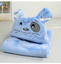 HKM-199187 3D Animal Design Flannel Hug Blanket for Infants, Soft & Versatile, 76x102cm