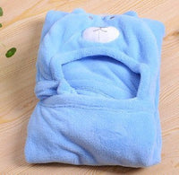 HKM-199187 3D Animal Design Flannel Hug Blanket for Infants, Soft & Versatile, 76x102cm
