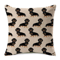 HKM-199251 Scandinavian Style Heart Pattern Peach Skin Pillowcase Cushion Cover 45x45 cm