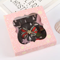 HKM-199315 Christmas Cloth Gift Set – Festive 16x16cm Decor Collection