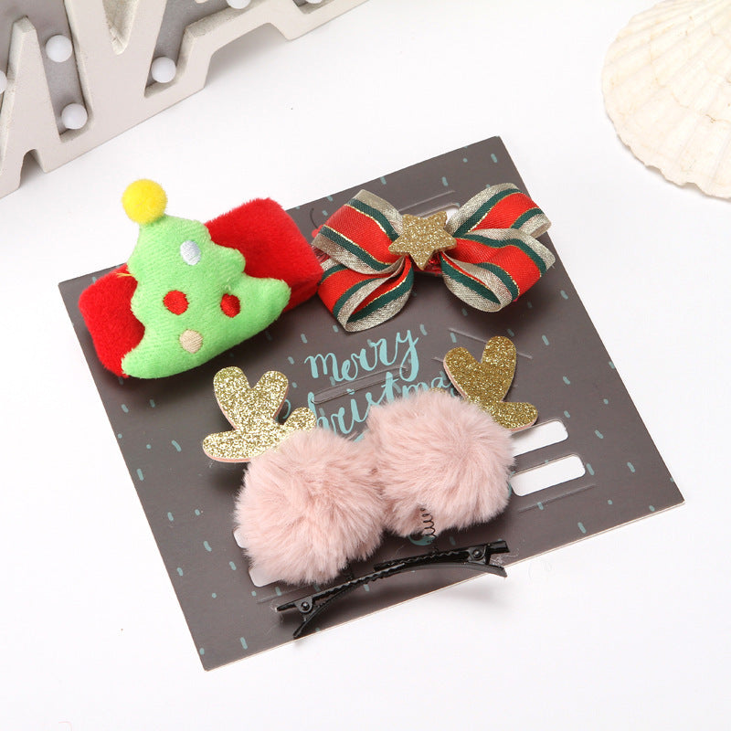 HKM-199315 Christmas Cloth Gift Set – Festive 16x16cm Decor Collection