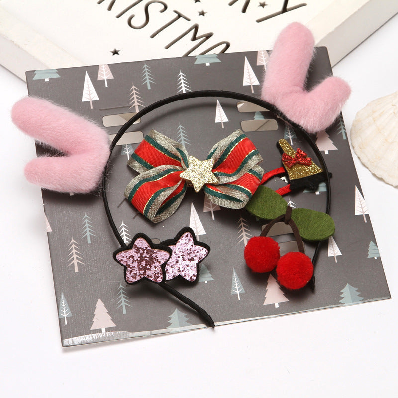 HKM-199315 Christmas Cloth Gift Set – Festive 16x16cm Decor Collection