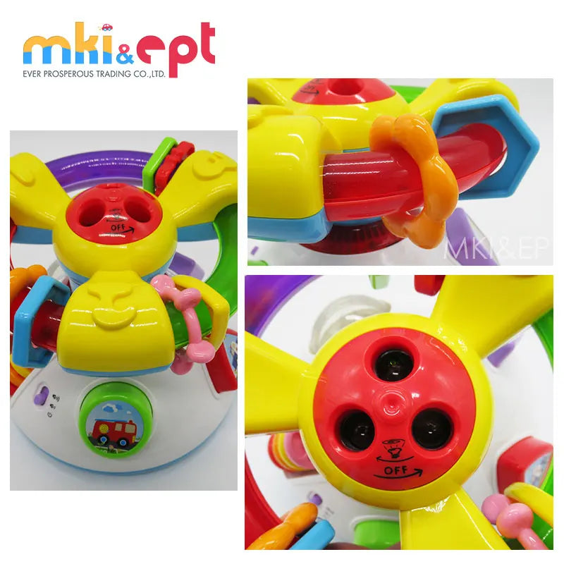 Educational Music Toy for Babies 6 to 12 Months - Plastic Learning Playset