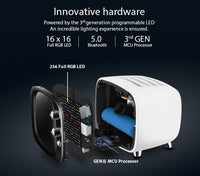 HKM-199571 Portable Smart Bluetooth Speaker and Alarm Clock Combo