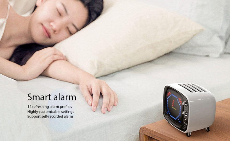HKM-199571 Portable Smart Bluetooth Speaker and Alarm Clock Combo
