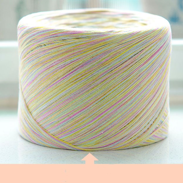 HKM-199699 Soft Hand-Knitted Cotton Blended Yarn for DIY Projects