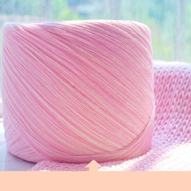 HKM-199699 Soft Hand-Knitted Cotton Blended Yarn for DIY Projects