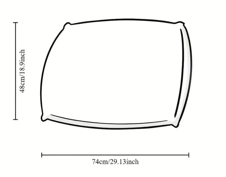 HKM-200147 Comfortable Bread-Shaped Pillow for Relaxation and Support