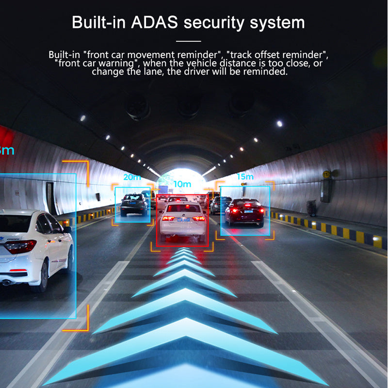 HKM-200211 170° Hidden Driving Recorder with Wifi and Loop Recording Function