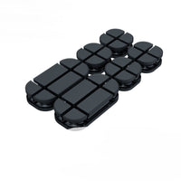 HKM-200211 Silicone Cross USB Cable Organizer Clip for Tidy Cable Management