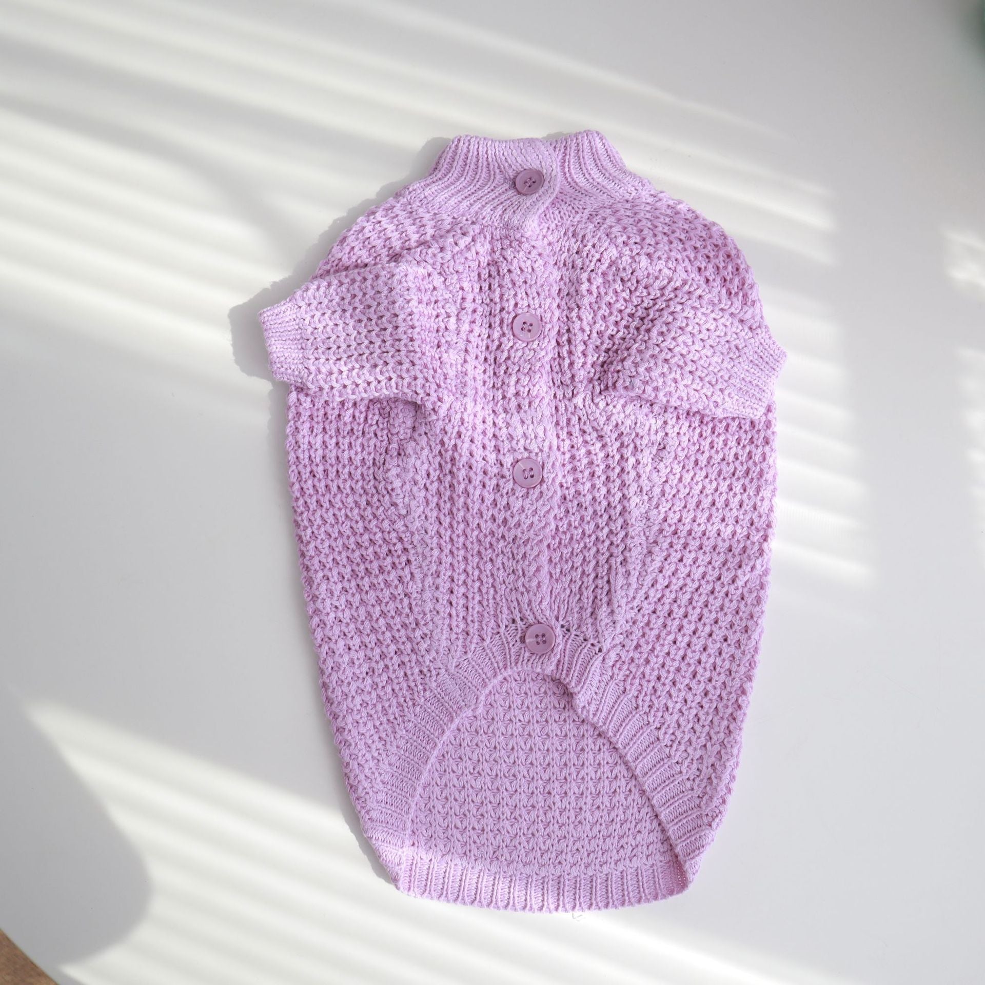 HKM-200275 Cozy Cotton Sweater for Small and Medium Dogs in Multiple Colors