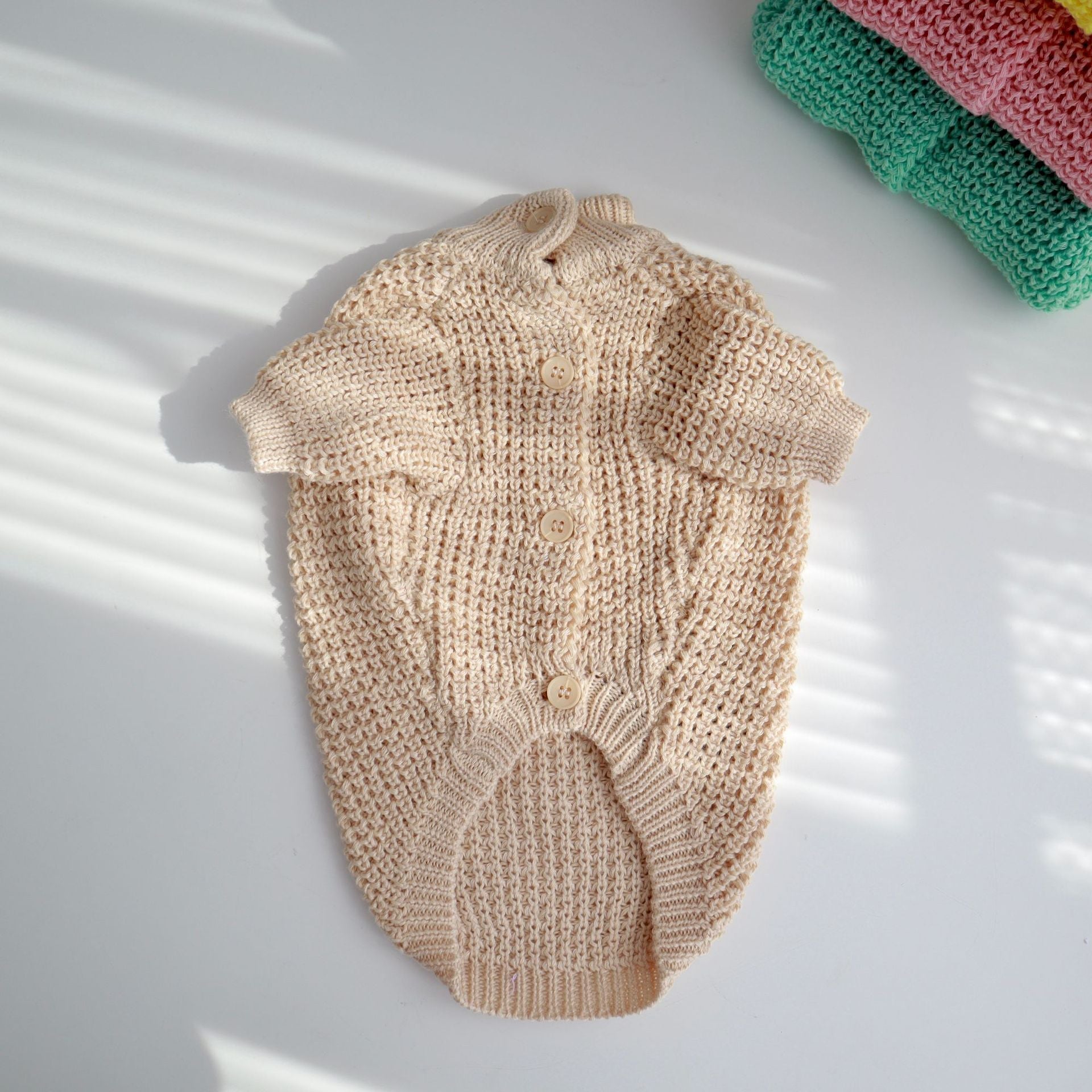 HKM-200275 Cozy Cotton Sweater for Small and Medium Dogs in Multiple Colors