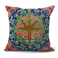HKM-200403 Pastoral Plaid Geometric Cushion Cover - European Classical Design, 45x45cm