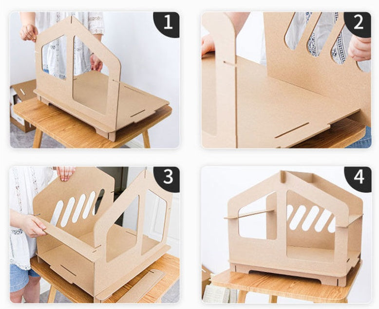 HKM-200403 Wooden Cat House All Season Dog House