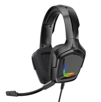 HKM-200531 RGB Wired Headset with Microphone - K20 Model, 3.5mm Plug, 20-20,000 Hz Frequency Response