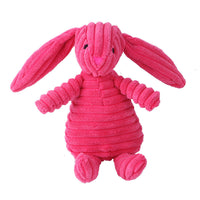 HKM-200787 Stuffed Sound Toys for Dogs - Crocodile, Rabbit, Mouse, Monkey, Pig, Sheep, Duck, Fox, Rhino, Elephant, Bear, Lion, Dog