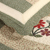 HKM-200851 Cotton Summer Cooling Duvet with Geometric Pattern and Washable Design, Includes Bed Sheet and Pillowcases