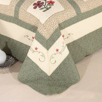 HKM-200851 Cotton Summer Cooling Duvet with Geometric Pattern and Washable Design, Includes Bed Sheet and Pillowcases