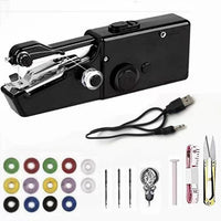 HKM-200851 Portable Handheld Sewing Machine for Quick Repairs, Lightweight and Compact Design