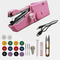 HKM-200851 Portable Handheld Sewing Machine for Quick Repairs, Lightweight and Compact Design