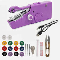 HKM-200851 Portable Handheld Sewing Machine for Quick Repairs, Lightweight and Compact Design