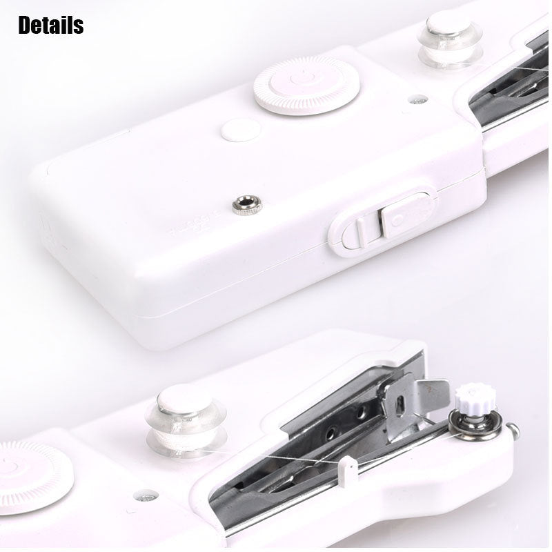 HKM-200851 Portable Handheld Sewing Machine for Quick Repairs, Lightweight and Compact Design