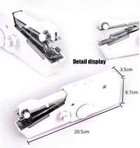 HKM-200851 Portable Handheld Sewing Machine for Quick Repairs, Lightweight and Compact Design