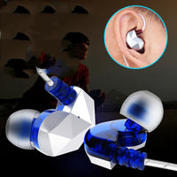 HKM-200915 Universal In-Ear Sports Headphones with Inline Plug – Comfortable Earplugs for Active Lifestyle