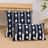 HKM-200979 Bohemian Geometric Tufted Velvet Pillowcase - 45x45cm & 30x50cm Options