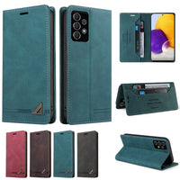 HKM-201107 Leather Wallet Case Compatible with Redmi Note10 Pro, Poco X3, and More – Stylish Protection in Black, Red, Blue, or Brown