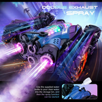 HKM-201427 2.4GHz 4WD Double-Sided RC Drift Car with Gesture Control, Lights, and Spray
