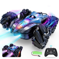 HKM-201427 2.4GHz 4WD Double-Sided RC Drift Car with Gesture Control, Lights, and Spray