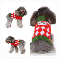 HKM-201427 Casual Autumn Sweater for Dogs - Polyester Material, Multiple Sizes Available