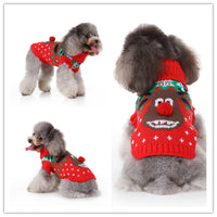 HKM-201427 Casual Autumn Sweater for Dogs - Polyester Material, Multiple Sizes Available