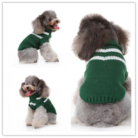HKM-201427 Casual Autumn Sweater for Dogs - Polyester Material, Multiple Sizes Available