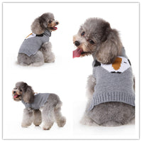 HKM-201427 Casual Autumn Sweater for Dogs - Polyester Material, Multiple Sizes Available