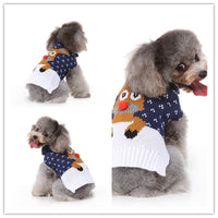 HKM-201427 Casual Autumn Sweater for Dogs - Polyester Material, Multiple Sizes Available