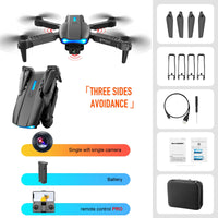 HKM-201683 4K Dual Camera Obstacle Avoidance Drone with Remote Control and Intelligent Hovering