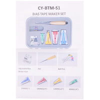 HKM-201683 Multi-Functional Electric Sewing Machine Accessory Set - 11 Pcs with Adjustable Feet, Awl, and Beads for Quilting and Crafting