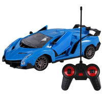 HKM-202003 1/24 Five-Way Double Door Remote Control Car - Multi-Function Electric Toy for Indoor/Outdoor Fun