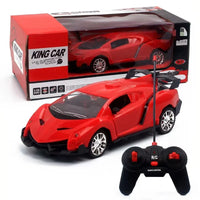 HKM-202003 1/24 Five-Way Double Door Remote Control Car - Multi-Function Electric Toy for Indoor/Outdoor Fun